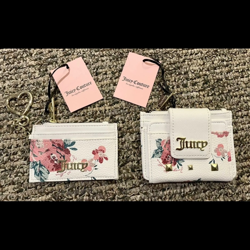 JUICY COUTURE Wallet/Card Case SET NWT